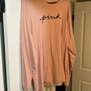 Pink long sleeve tshirt
